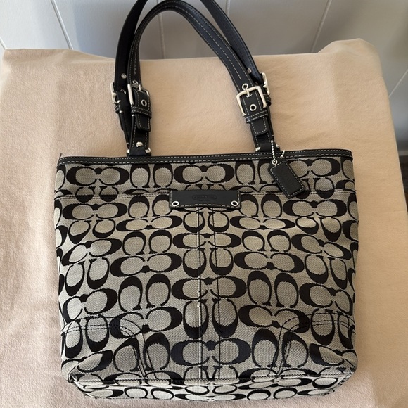 Coach Signature Hadley Tote Bag - Picture 11 of 12